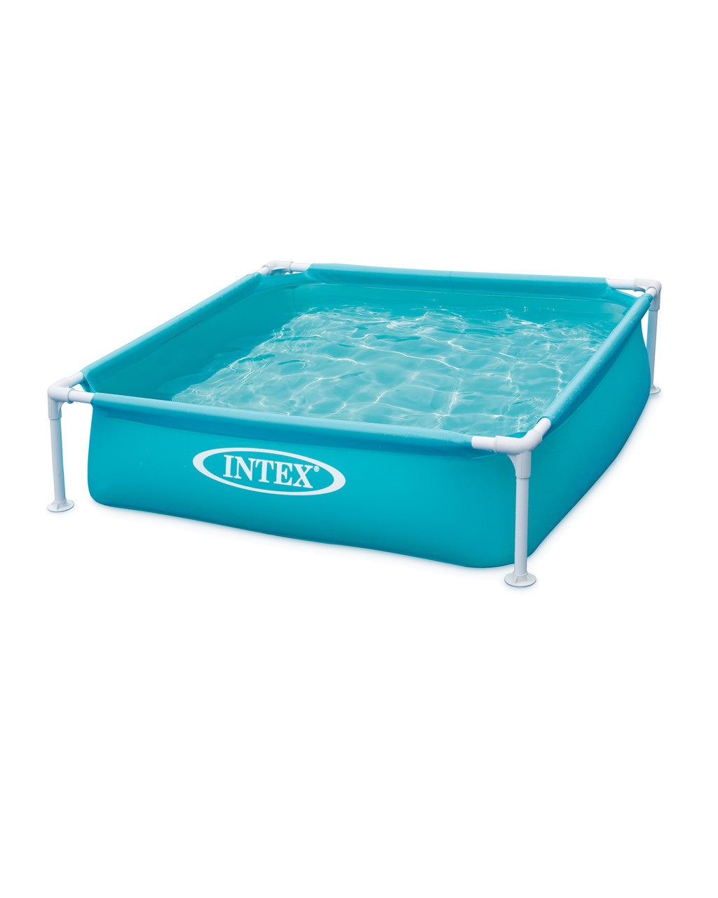Intex inflatable pool on a white background