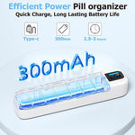 LiveOn Smart Pill & Medication Organizer with Bluetooth App Connectivity – A170