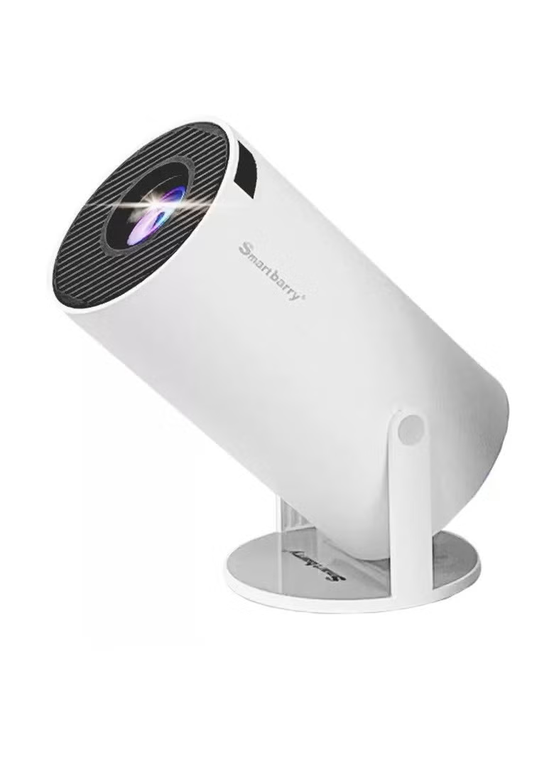 "HT5Plus Android projector mirroring smartphone screen via WiFi"