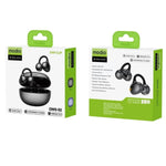 Modio Wireless Ear Clip OWS-02 Bluetooth 5.4 Earbuds with Charging Case - Black