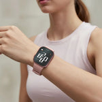 Porodo AeroFit II 2.01" Smart Watch with Bluetooth Calling, Health Monitoring & Wireless Charging - Rose Gold