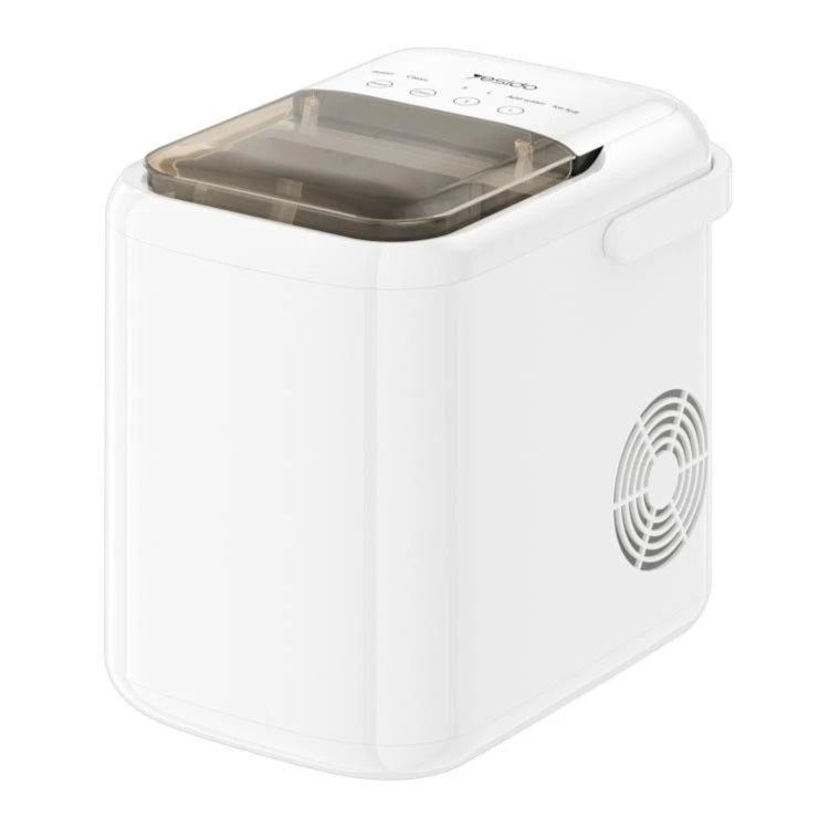 Yesido EC15 Portable Ice Maker with 1.3L water tank and built-in handle for easy carrying.