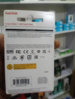 Sandisk 128Gb Cruzer Blade 2.0 Usb Flash Drive