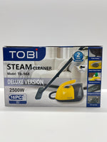 Tobi steam cleaner packaging on a white background