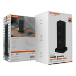 Porodo three-storey power hub packaging on a white background