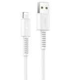 Yesido CA120L USB-A to Lightning Fast Charging & Data Cable 18W 1M – White