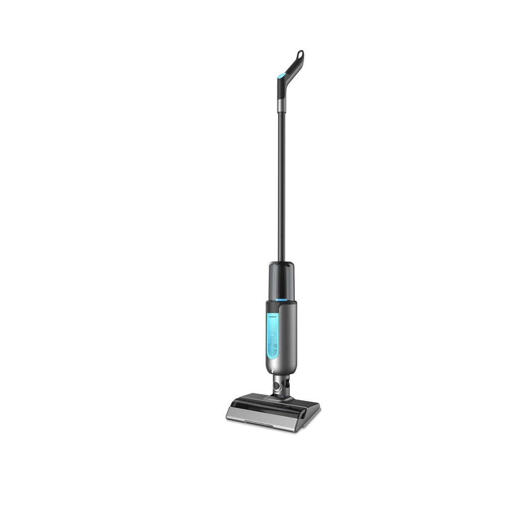 Powerology Dual Cordless Vacuum and Mop in sleek black design